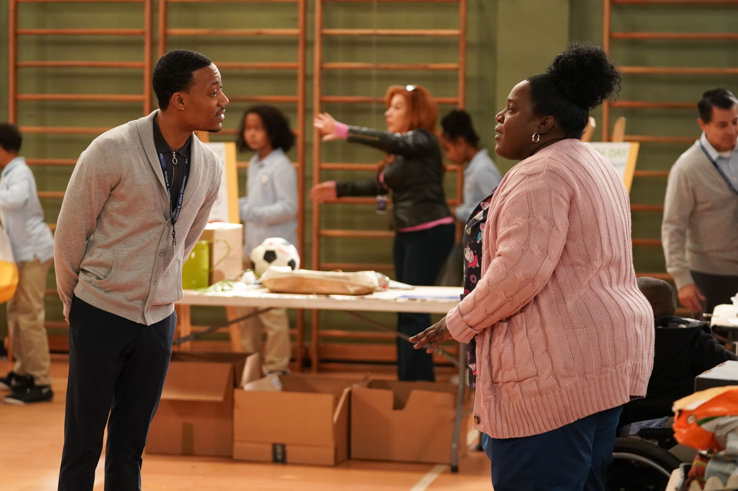 Abbott Elementary Season 2 Episode 21 - TYLER JAMES WILLIAMS, ADARGIZA DE LOS SANTOS