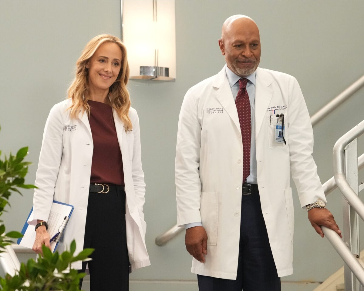 GREY'S ANATOMY Season 19 Episode 18 - Ready to Run - KIM RAVER as Teddy Altman, JAMES PICKENS JR. as Richard Webber - big announcement