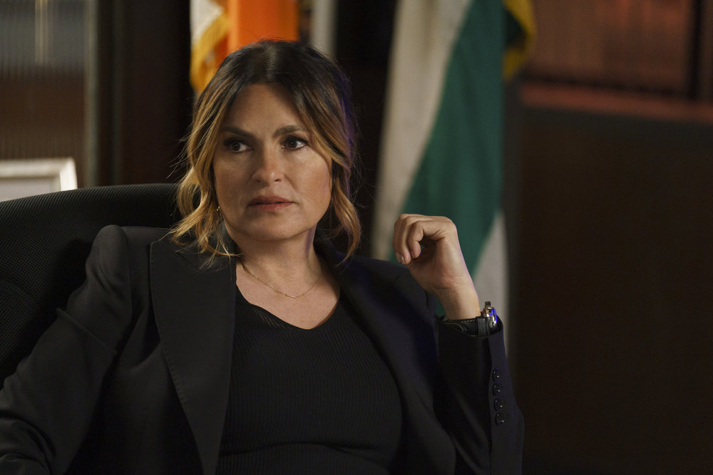 Mariska Hargitay as Captain Olivia Benson. Law & Order: Special Victims Unit - Season 24 | Tell-Tale TV Mariska Hargitay as Captain Olivia Benson - Law and Order: Special Victims Unit Season 24