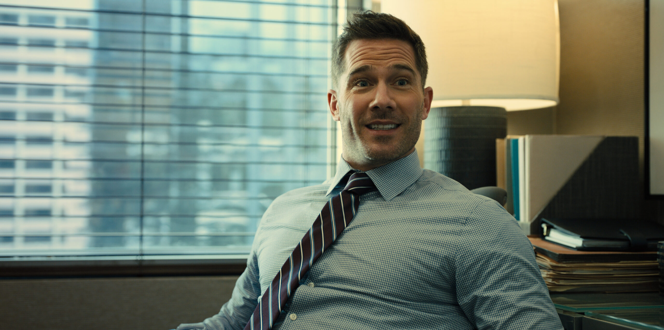 PLATONIC Season 1 Episode 4, "Divorce Party" LUKE MACFARLANE Photo via Apple TV+