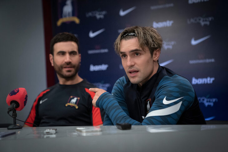 Brett Goldstein and Phil Dunster in "Ted Lasso" Season 3 Episode 12 Ted Lasso Season 3 Episode 11 Review: Mom City 