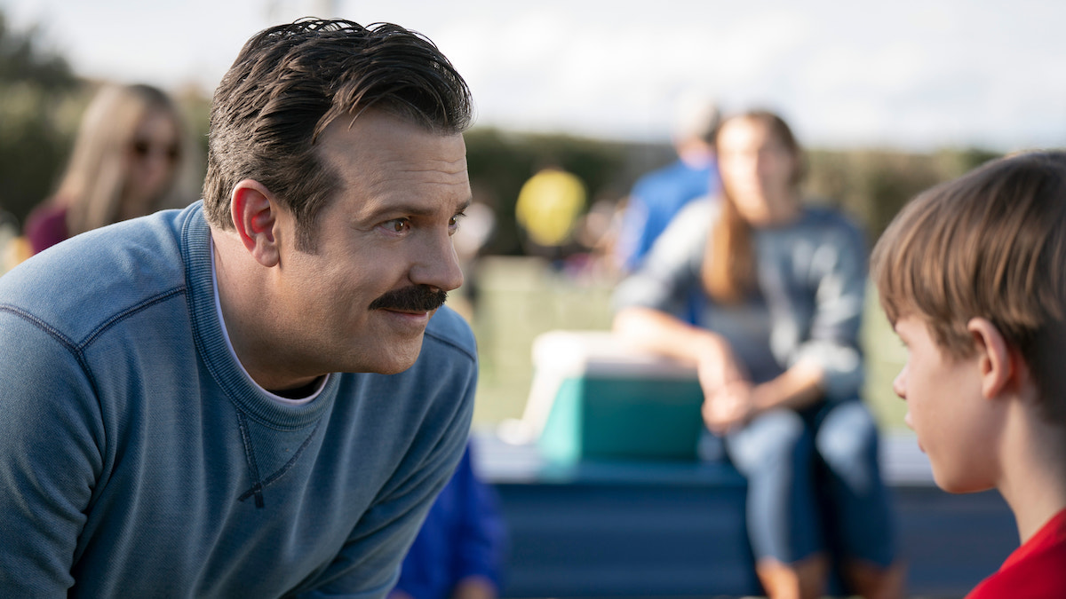 Jason Sudeikis in "Ted Lasso" Season 3 Episode 12 (Photo: Apple TV+) | Tell-Tale TV Jason Sudeikis in "Ted Lasso" Season 3 Episode 12 (Photo: Apple TV+)