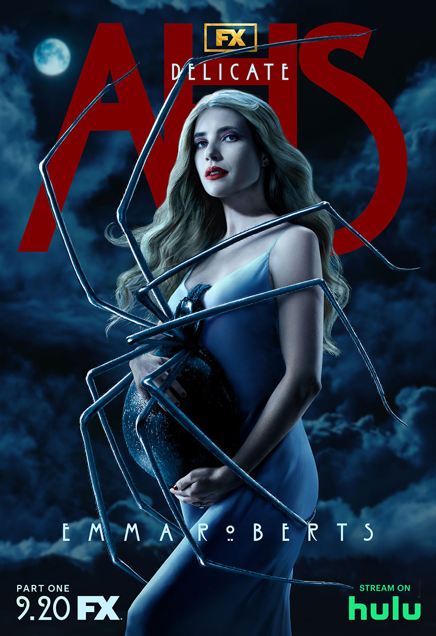 FX’s American Horror Story Delicate – Emma Roberts Key Art