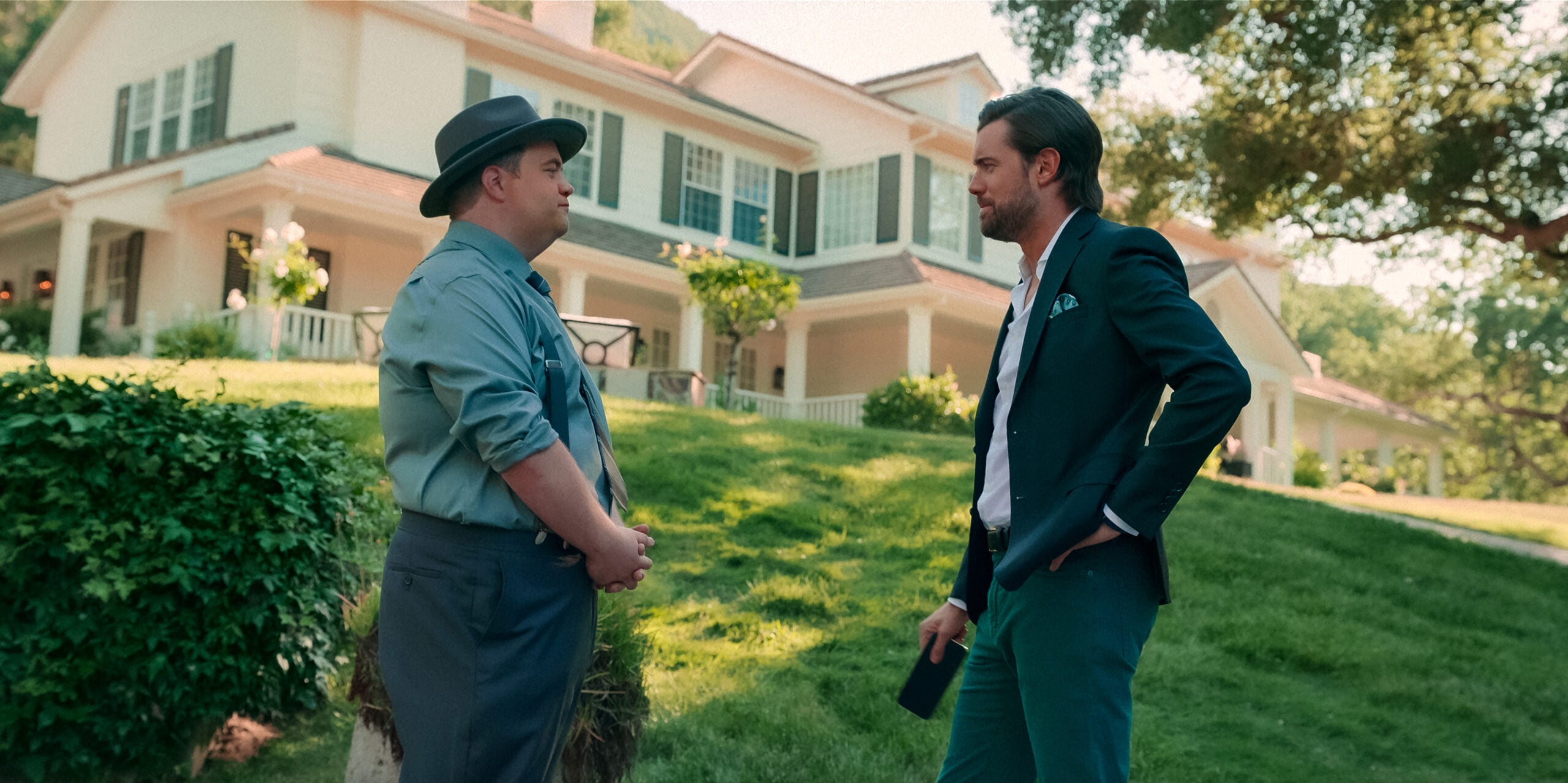 THE AFTERPARTY Season 2 Episode 9, "Isabel" PAUL WALTER HAUSER, JACK WHITEHALL Photo courtesy of Apple TV+