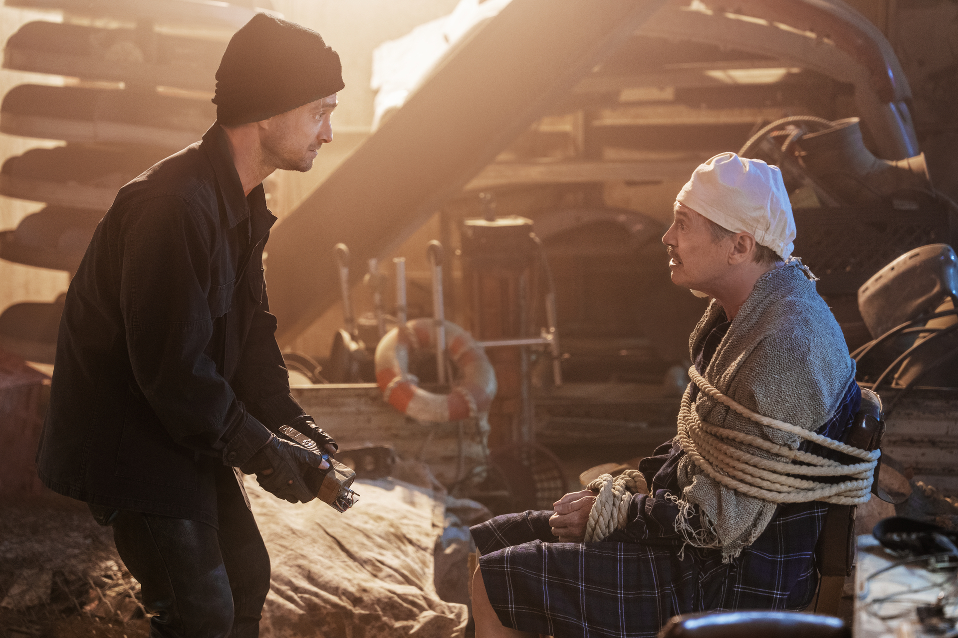 daniel-radcliffe-steve-buscemi (1) Miracle Workers: End Times Season 4 Episode 9 Review: John Christ