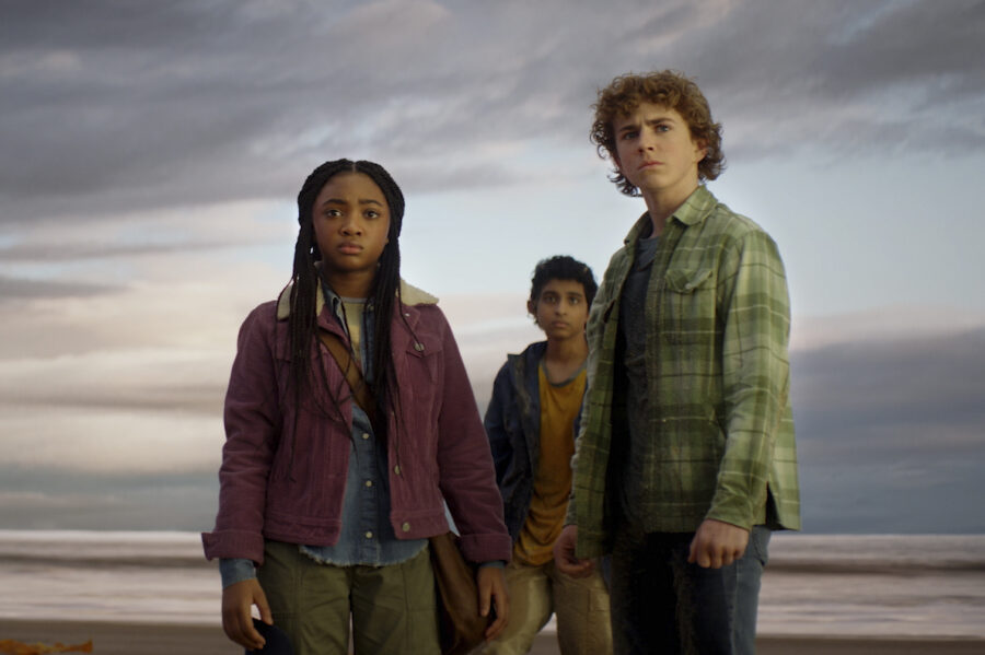 Percy Jackson and the Olympians - Walker Scobell, Aryan Simhadri,, Leah Sava Jeffries (Photo Credit: Disney+)