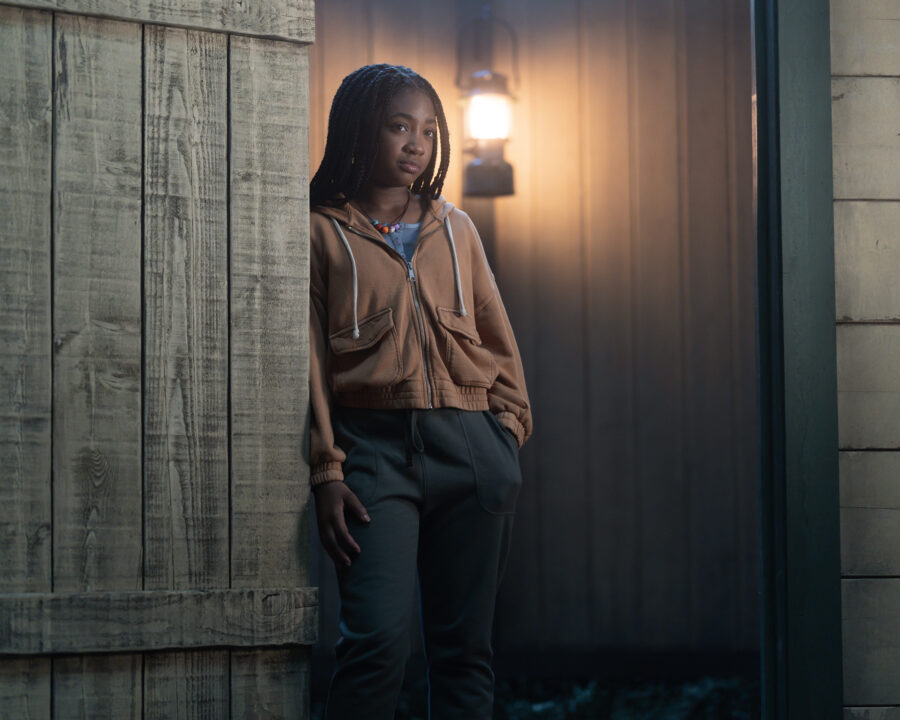 Percy Jackson and the Olympians — Walker Scobell as Percy Jackson, Leah Jeffries as Annabeth Chase in Episode 102 | Tell-Tale TV Percy Jackson and the Olympians — Walker Scobell as Percy Jackson, Leah Jeffries as Annabeth Chase in Episode 102