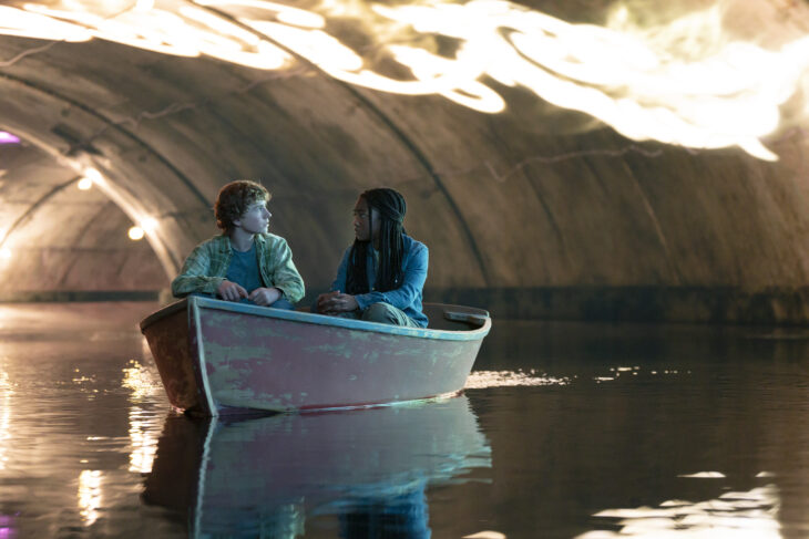 Percy Jackson and the Olympians — Walker Scobell as Percy Jackson, Leah Jeffries as Annabeth Chase in Episode 105