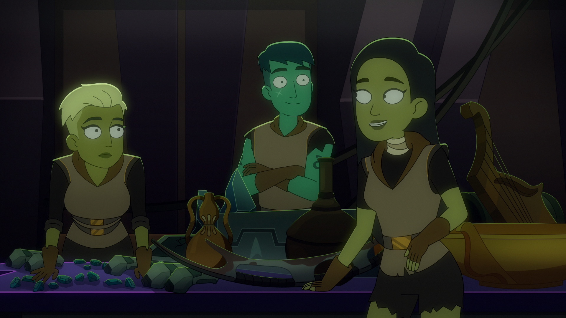 Star Trek: Lower Decks Season 4 Episode 4 Something Borrowed, Something Green | Tell-Tale TV Star Trek: Lower Decks Season 4 Episode 4 Something Borrowed, Something Green