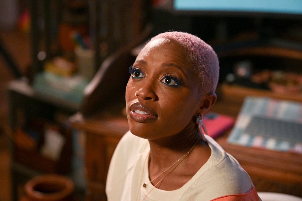 Still from the Irrational Season 1 Episode 2. Pictured: Travina Springer as Kylie.