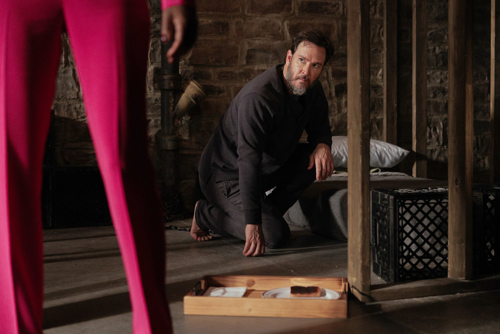 Still from Found Season 1 Episode 5 of Mark-Paul Gosselaar as Sir.