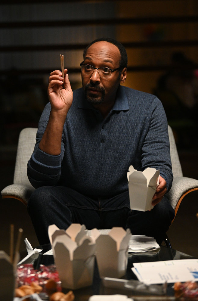 Still from The Irrational Season 1 Episode 3 of Jesse L. Martin as Alec Mercer
