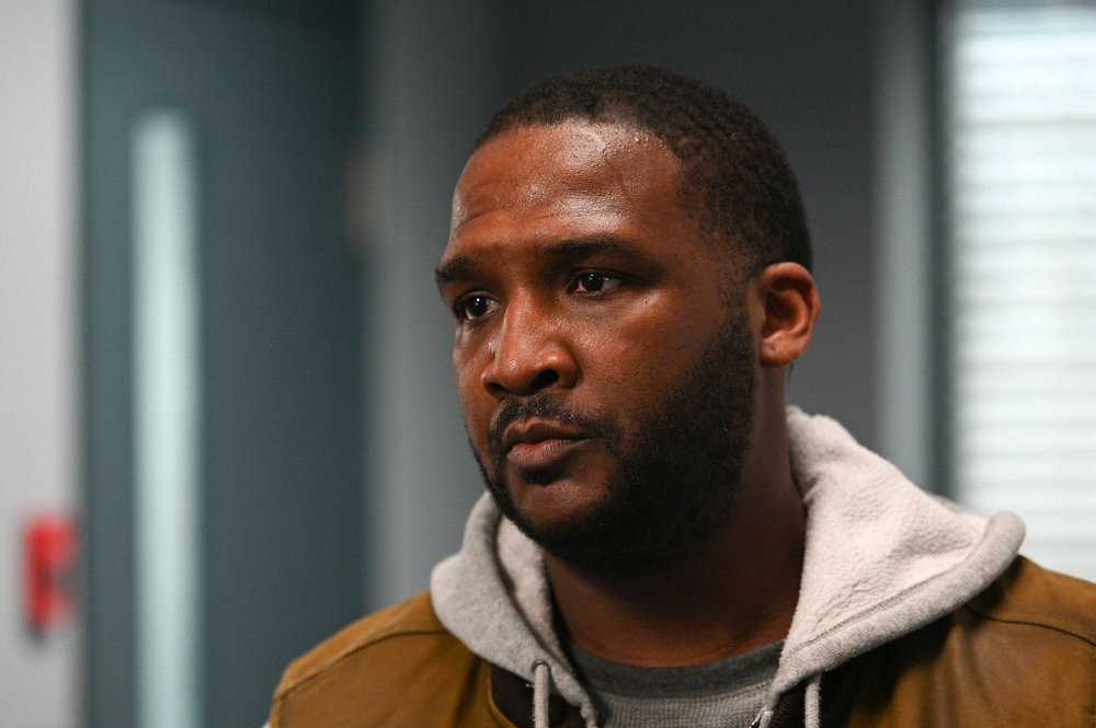 Still from The Irrational Season 1 Episode 4 of Jerod Haynes as Keith Moore