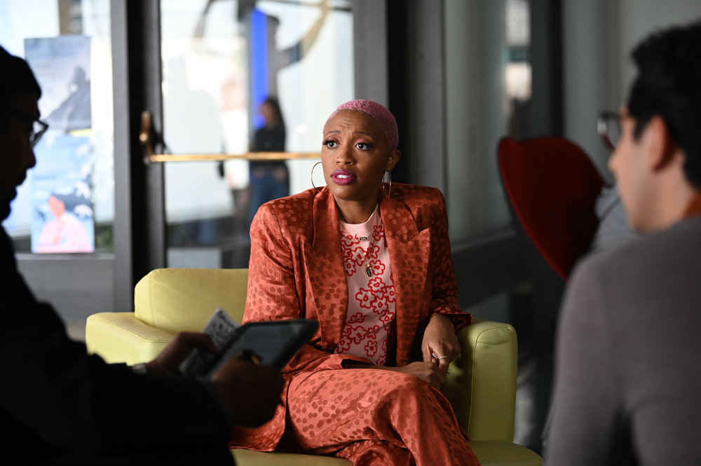 Still from The Irrational Season 1 Episode 4 of Travina Springer as Kylie.