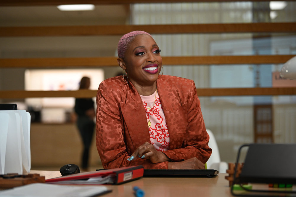 Still from The Irrational Season 1 Episode 4 of Travina Springer as Kylie.