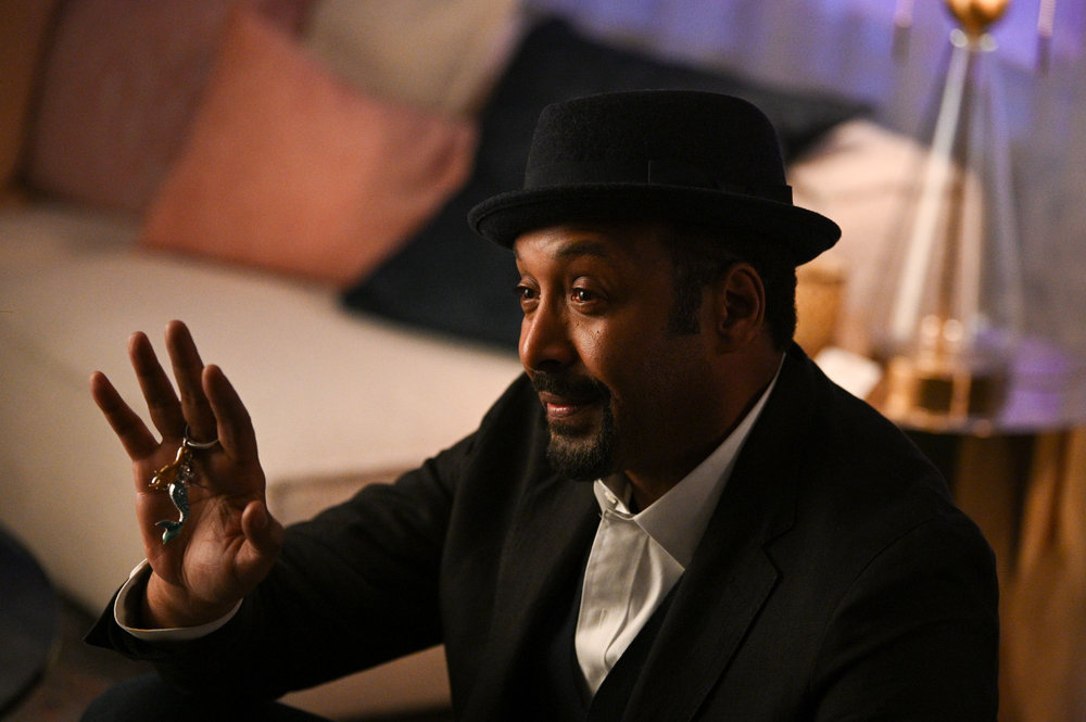Still from The Irrational Season 1 Episode 5 of Jesse L. Martin as Alec Mercer.