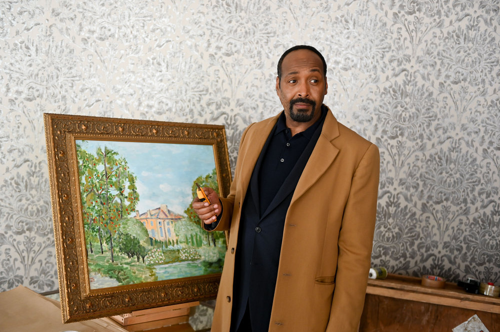 Still from the Irrational Season 1 Episode 7 of Jesse L. Martin as Alec Mercer.