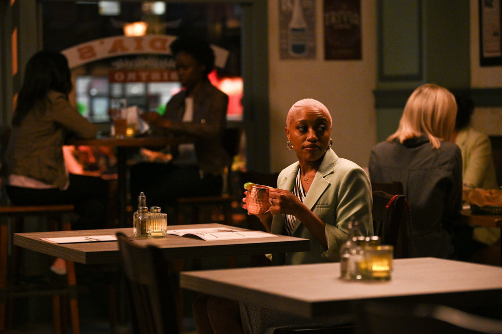 Still from The Irrational Season 1 Episode 7 of Travina Springer as Kylie.