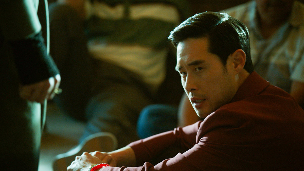 Still from Quantum Leap Season 2 Episode 2 of Raymond Lee as Dr. Ben Song.