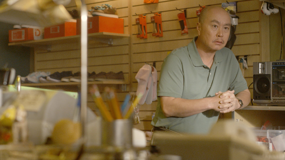 Still from Quantum Leap Season 2 Episode 5 of C.S. Lee as Jin Park.