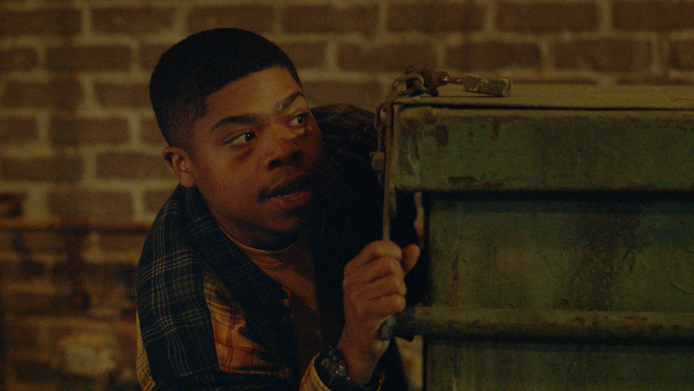 Still from Quantum Leap Season 2 Episode 5 of Benjamin Flores Jr. as Dwain.