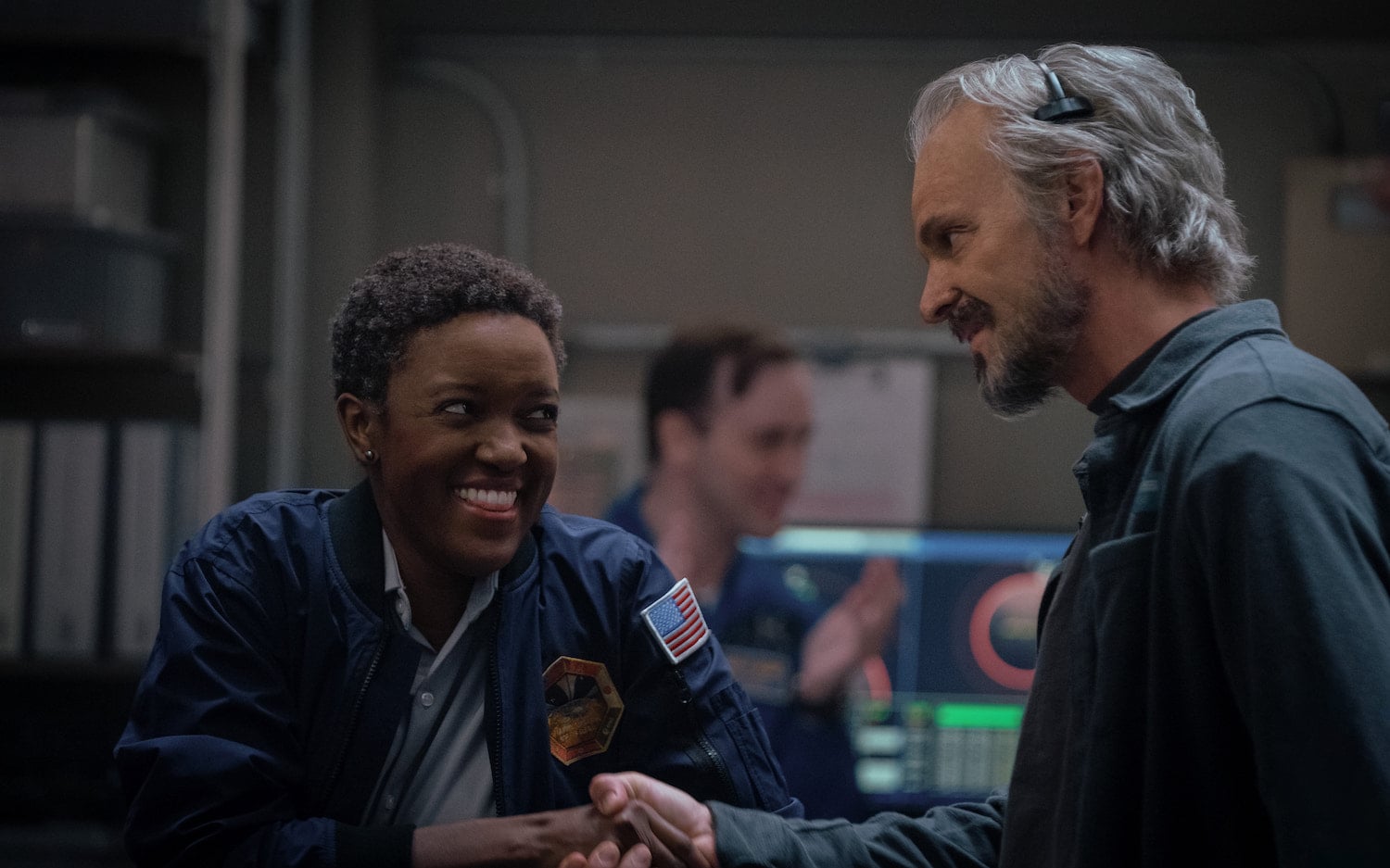 Krys Marshall and Joel Kinnaman in "For All Mankind" Season 4 Episode 2