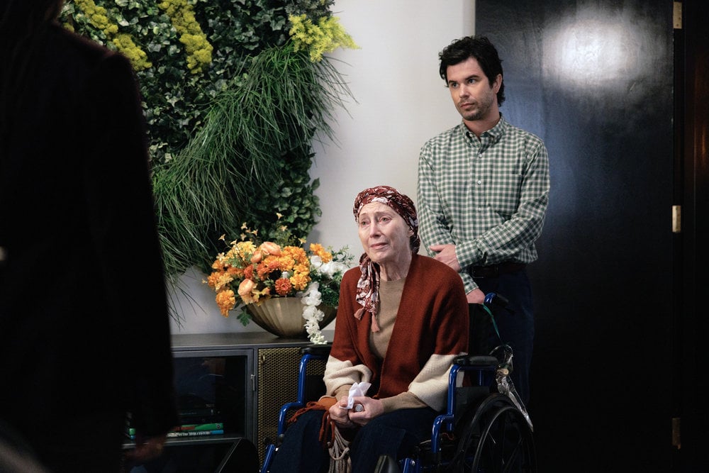 Still from Found Season 1 Episode 6 of Jean St James and Shane Coffey pictured from left to right.