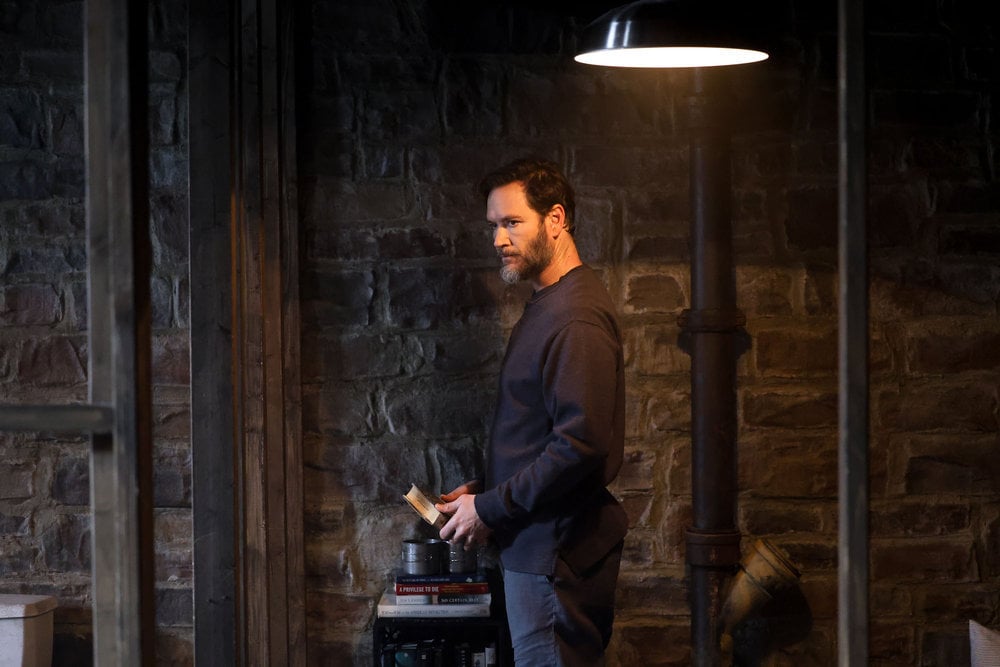 Still from Found Season 1 Episode 10 of Mark-Paul Gosselaar as Sir.