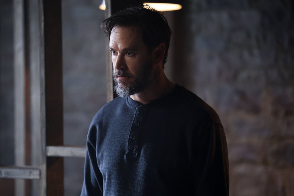 Still from Found Season 1 Episode 10 of Mark-Paul Gosselaar as Sir.