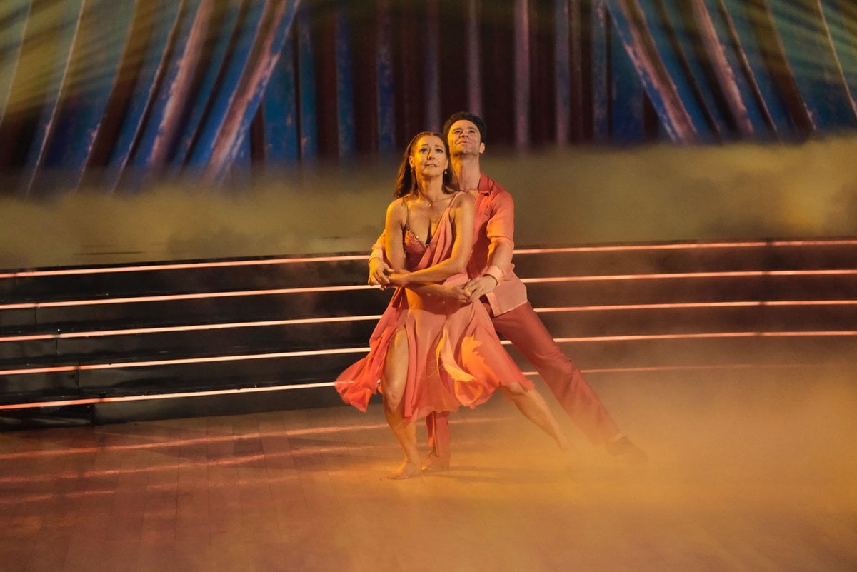 alyson and pasha dancing with the stars whitney houston night