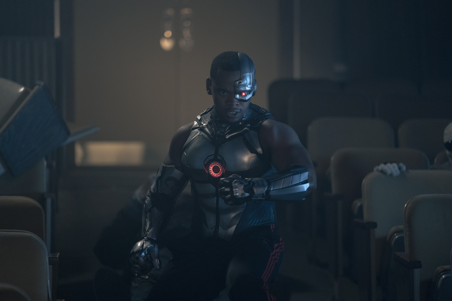 Doom Patrol Season 4 Episode 12 - Joivan Wade | Tell-Tale TV Still from Doom Patrol Season 4 Episode 12 of Joivan Wade as Cyborg