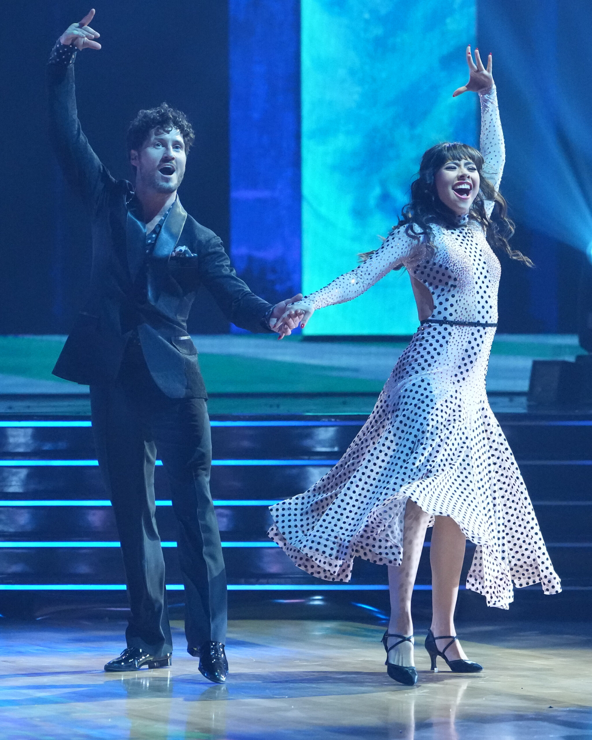 VAL CHMERKOVSKY, XOCHITL GOMEZ Dancing with the Stars Season 32 Episode 11 Recap: Who Won the Len Goodman Mirrorball Trophy?