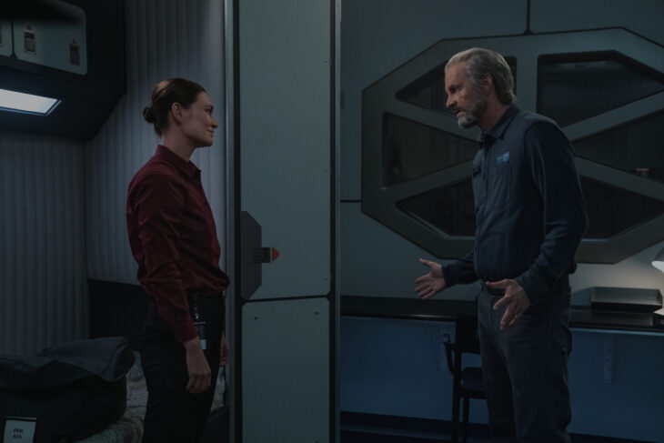 Masha Mashkova and Joel Kinnaman in "For All Mankind" Season 4 Episode 4