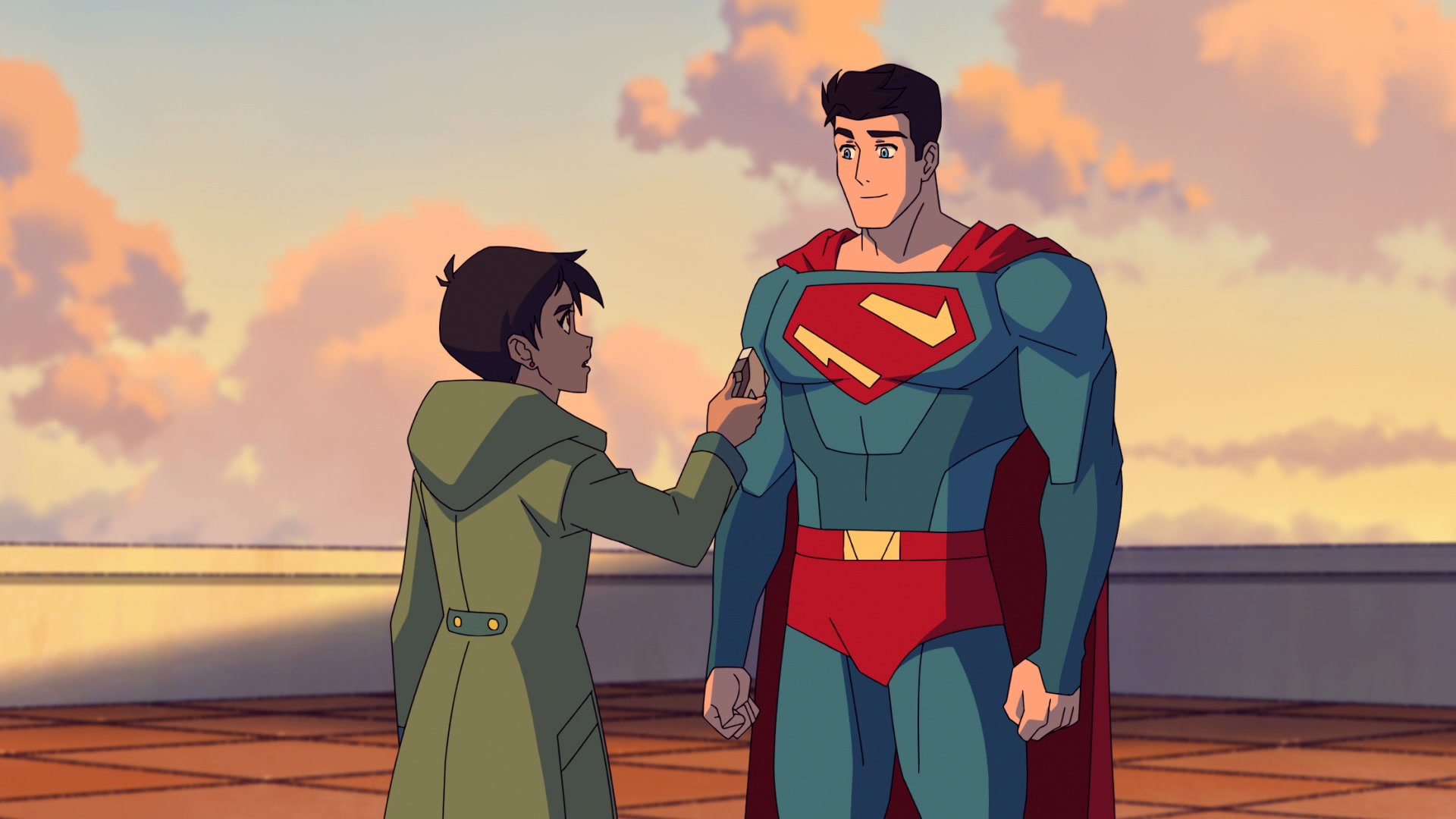 My Adventure with Superman Season 1 Episode 3 | Tell-Tale TV Still from My Adventure with Superman of Lois and Superman
