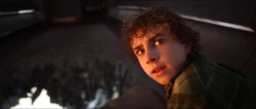 Percy Jackson and the Olympians — Walker Scobell as Percy Jackson in Episode 104 | Tell-Tale TV Percy Jackson and the Olympians — Walker Scobell as Percy Jackson in Episode 104