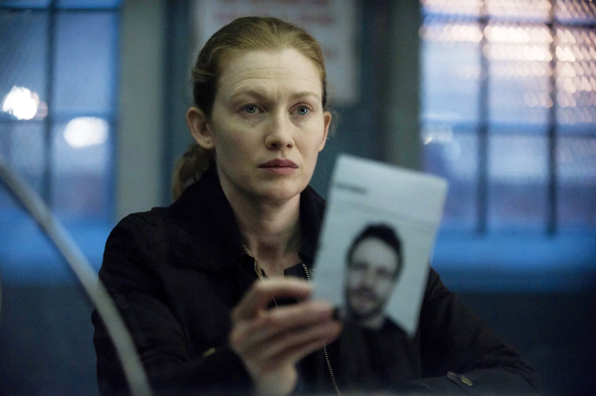 Mireille Enos as Sarah Linden in The Killing