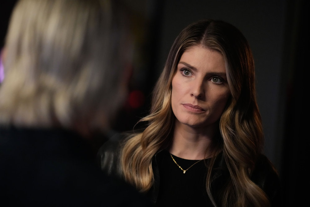 Still from Quantum Leap Season 2 Episode 9 of Caitlin Bassett as Addison.