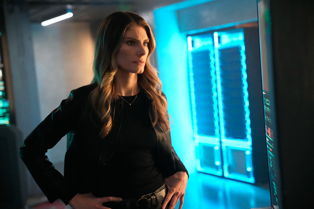 Still from Quantum Leap Season 2 Episode 9 of Caitlin Bassett as Addison.
