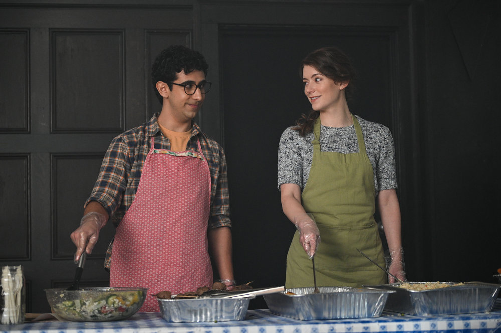 The Irrational - Season 1 Episode 8 - Arash DeMaxi and Molly Kunz | Tell-Tale TV Still from The Irrational Season 1 Episode 8 of Arash DeMaxi as Rizwan and Molly Kunz as Phoebe pictured from left to right.