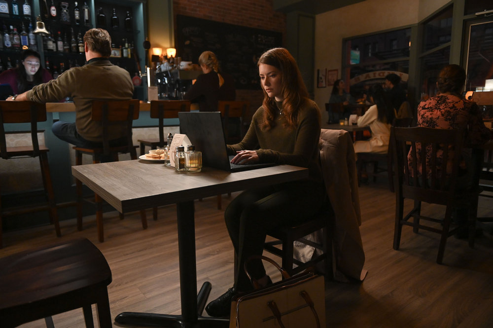 The Irrational - Season 1 Episode 8 - Molly Kunz | Tell-Tale TV Still from The Irrational Season 1 Episode 8 of Molly Kunz as Phoebe.
