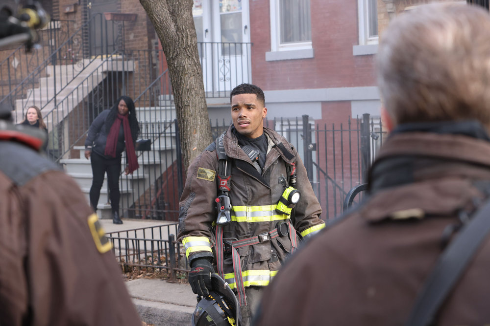 Chicago Fire Season 12 Episode 2 - "Call Me McHolland" Rome Flynn as Derrick Gibson