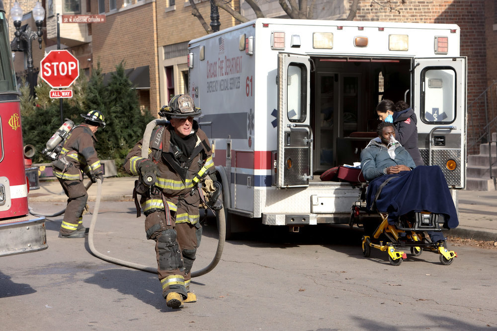 Chicago Fire Season 12 Episode 2 - "Call Me McHolland" David Eigenberg as Christopher Herrmann