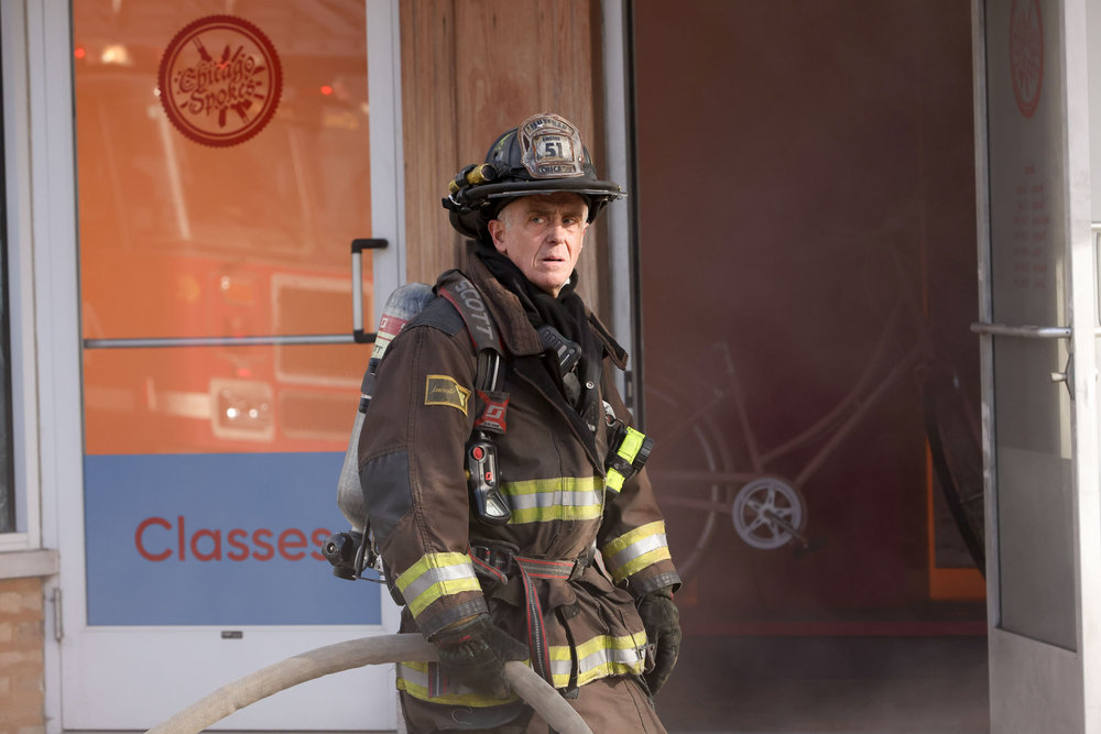 Chicago Fire Season 12 Episode 2 - "Call Me McHolland" David Eigenberg as Christopher Herrmann