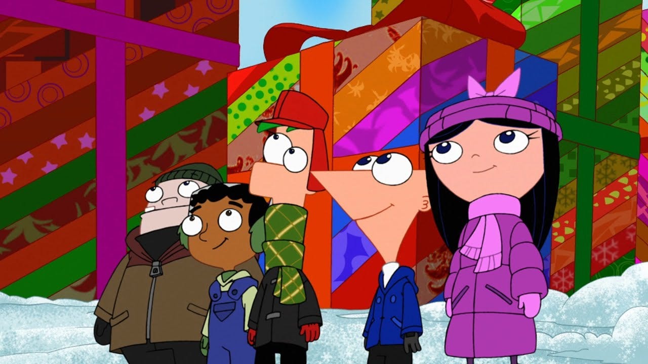 phineas and ferb | Tell-Tale TV christmas phineas and ferb