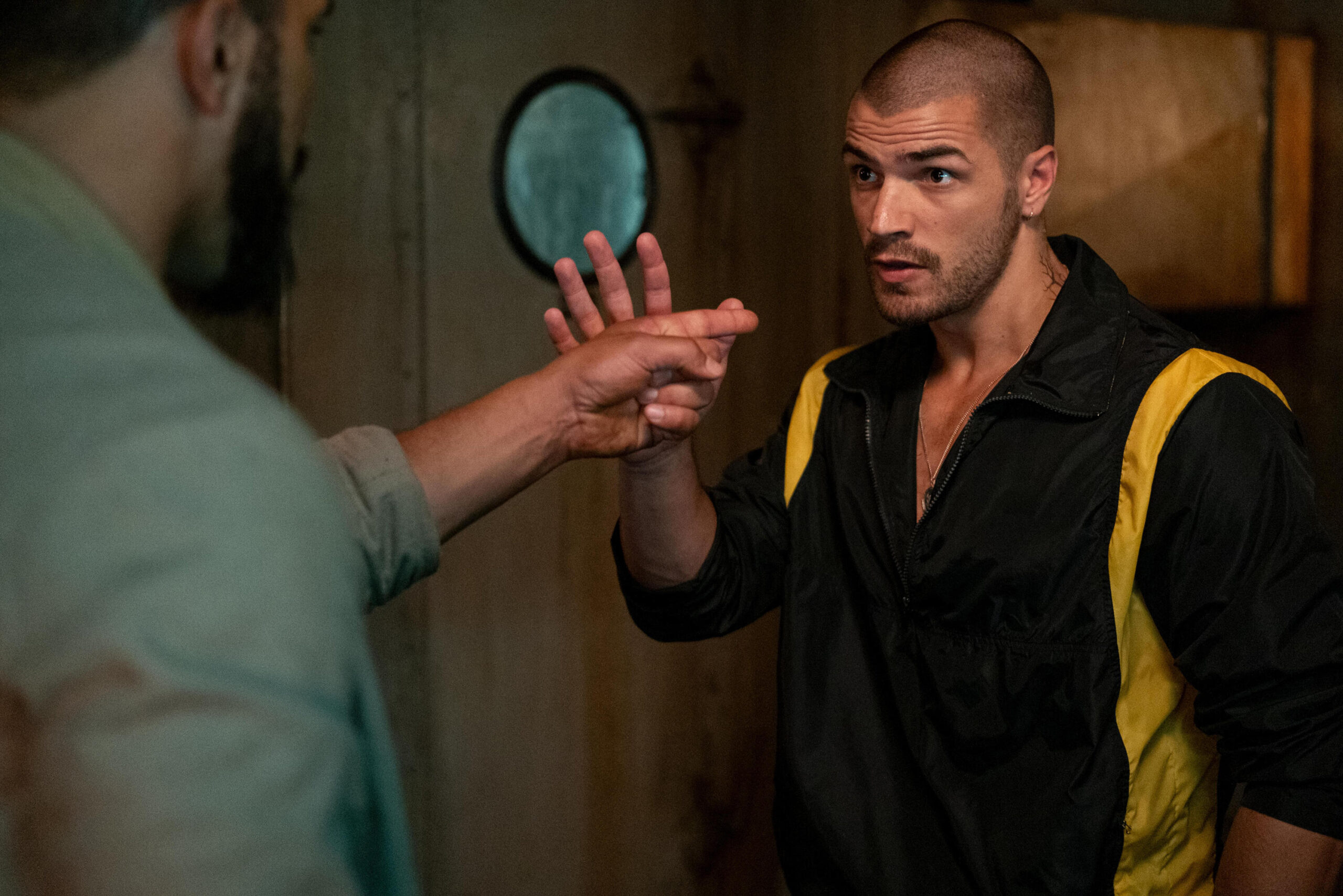 Still. from Death and Other Details Season 1 Episode 4 of Hugo Diego Garcia as Jules.