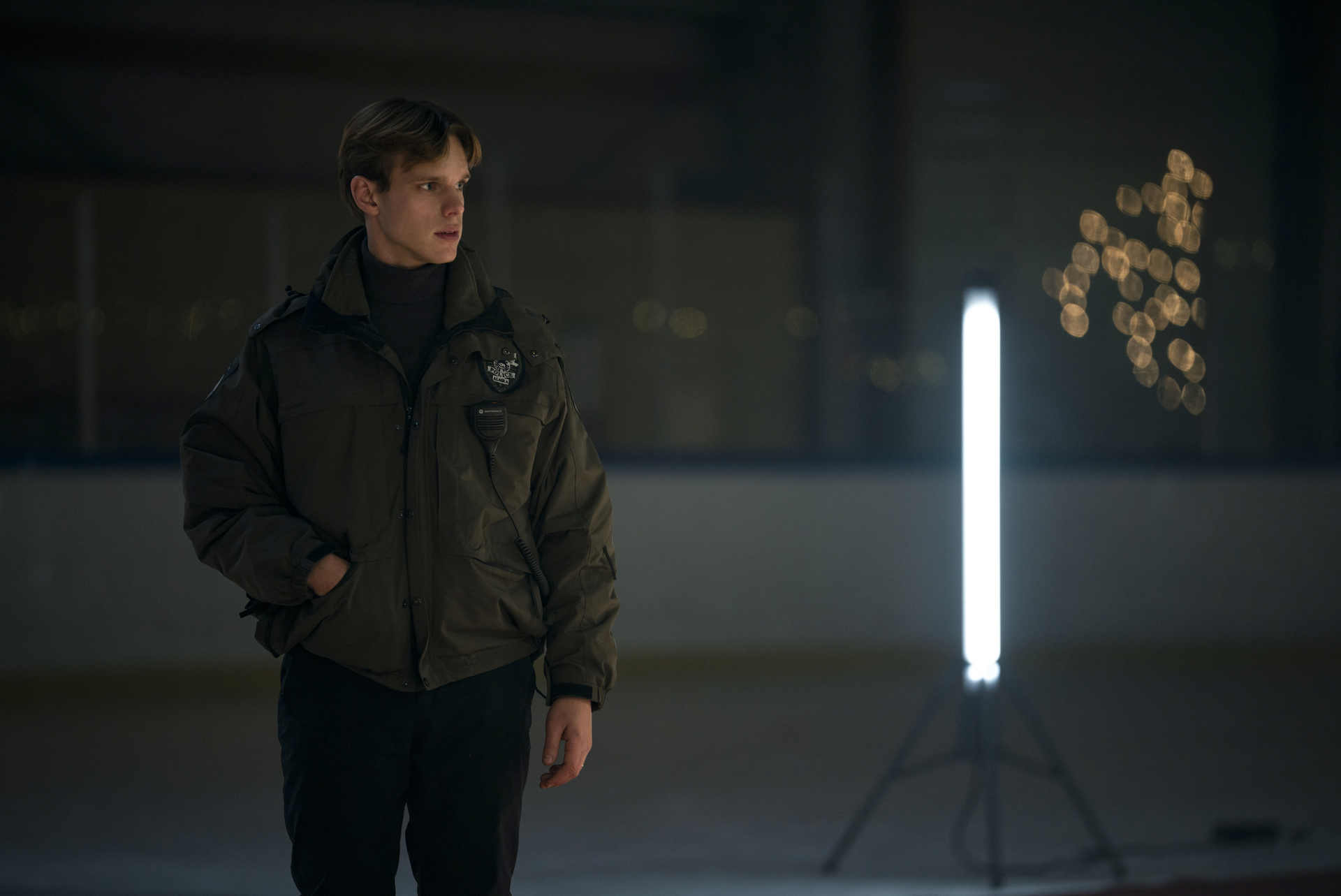 Still from True Detective Season 4 Episode 2, "Part 2," of Finn Bennet.