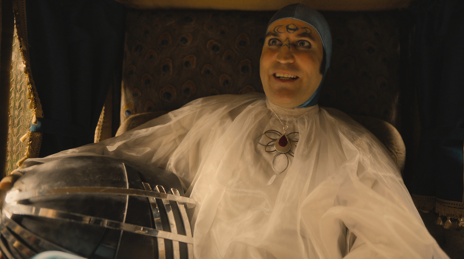 Noel Fielding in "The Completely Made-Up Adventures of Dick Turpin"