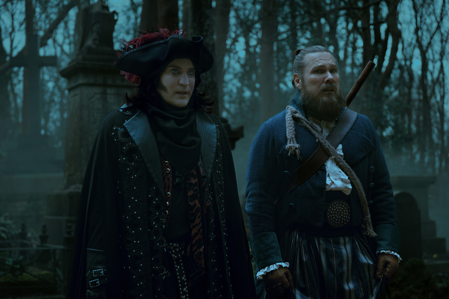 Noel Fielding and Marc Wootton in "The Completely Made-Up Adventures of Dick Turpin"