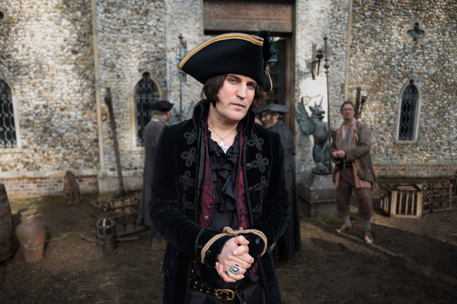 Noel Fielding in "The Completely Made-Up Adventures of Dick Turpin"