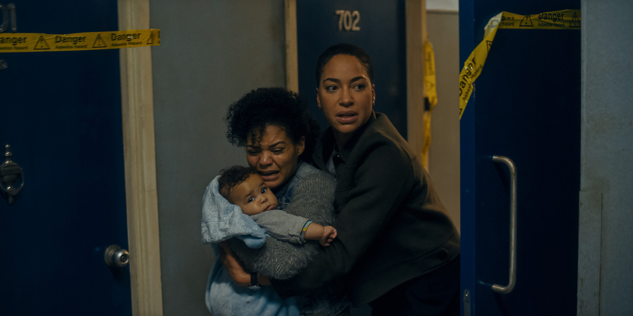 Still from Criminal Record Season 1 Episode 8 of Joana Borja and Cush Jumbo pictured from left to right. Criminal Record Season 1 Episode 8 Review: Carla